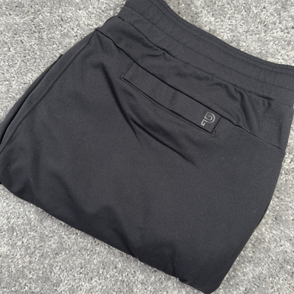 Public Rec Daymaker Pants Men's 39x30 Black Nylon Stretch Elastic Waist Athletic